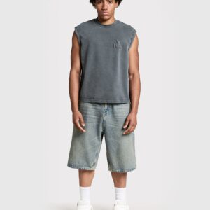 Eurabel Raw Edge Denim Shorts – Casual Summer Essential