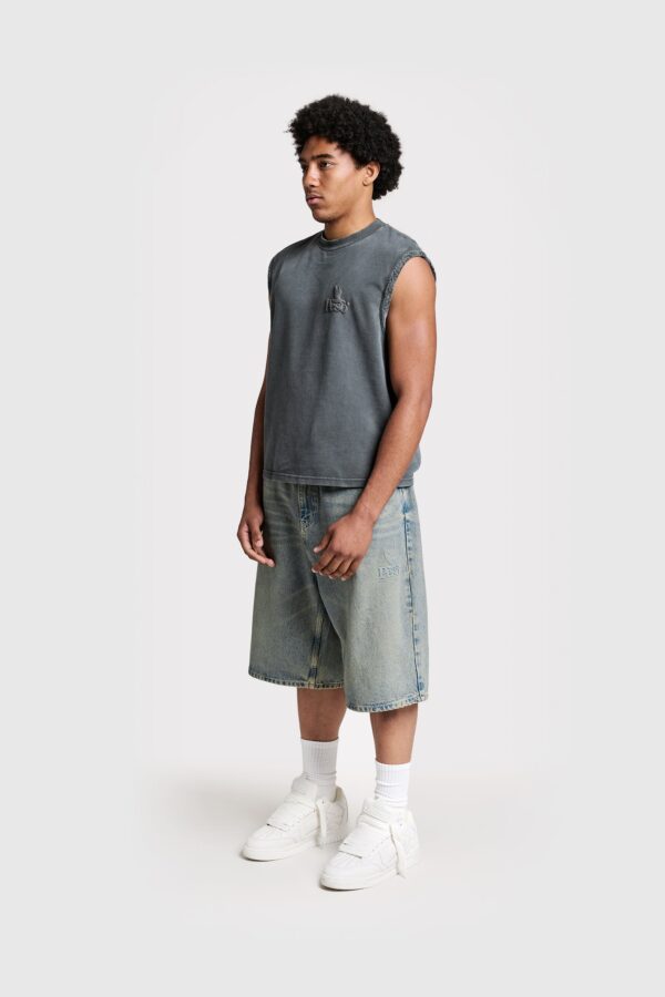 Eurabel Raw Edge Denim Shorts – Casual Summer Essential - Image 2
