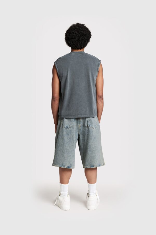 Eurabel Raw Edge Denim Shorts – Casual Summer Essential - Image 3