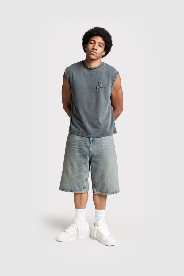 Eurabel Raw Edge Denim Shorts – Casual Summer Essential - Image 4