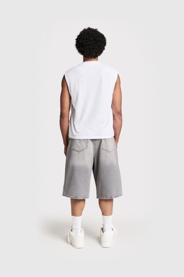 Eurabel Sleeveless Raw Edge Tee – Casual Summer Tank - Image 3