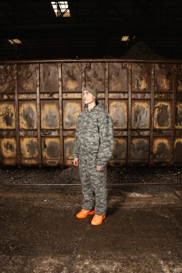 Eurabel Green Camo Ripstop Jacket – Durable Outdoor Outerwear - Image 3