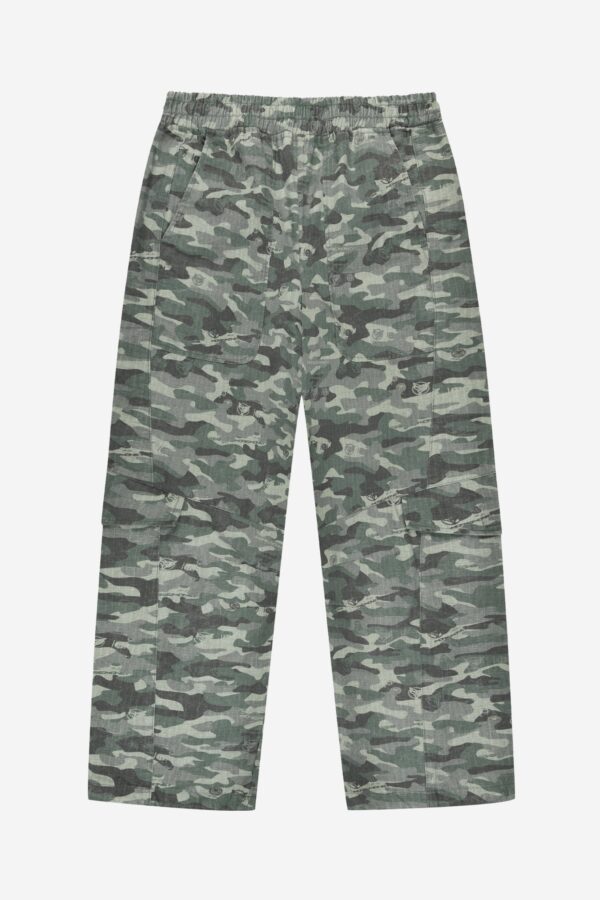 Eurabel Green Camo Ripstop Pants – Durable Outdoor Trousers